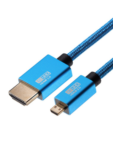 Kabel Mathorn MVC-40AD HDMI - HDMI 2.0 4K 60Hz 18Gbps 40cm