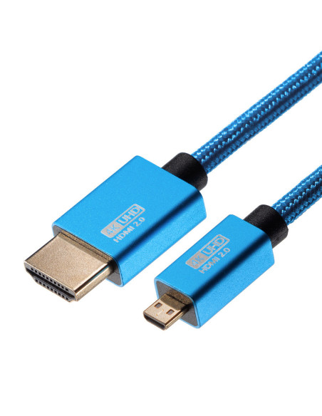 Kabel Mathorn MVC-80AD HDMI - HDMI 2.0 4K 60Hz 18Gbps 80cm