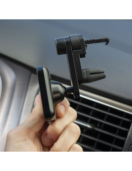 Peak Design Mobile Car Mount Vent Charging - magnetyczny uchwyt samochodowy do telefonu na kratkę z bezp. ładowarką - czarny