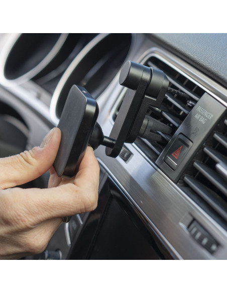 Peak Design Mobile Car Mount Vent Charging - magnetyczny uchwyt samochodowy do telefonu na kratkę z bezp. ładowarką - czarny