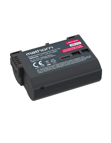 Bateria Mathorn MB-212B Ultimate 2400mAh USB-C zamiennik EN-EL15C do Nikon Zf