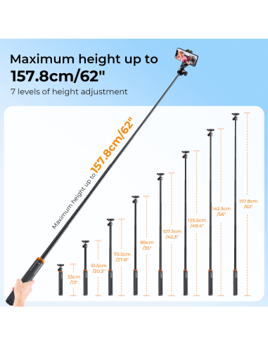 Statyw K&F Concept 2w1 Selfie z uchwytem do...