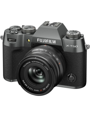 Fujifilm X-T50 (charcoal silver) aparat...