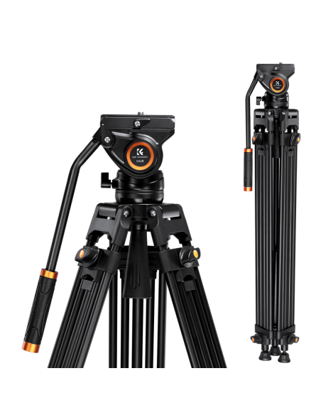 Statyw video K&F Concept VA18 z głowicą VH081