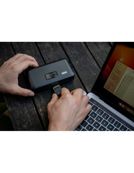 Ładowarka dwukanałowa Newell LCD-PB-SD do akumulatorów DMW-BLK22 do Panasonic