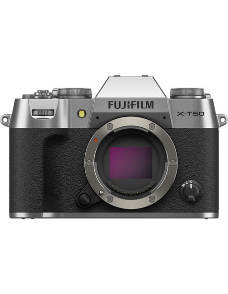 Fujifilm X-T50 + Fujinon XC 15-45 mm f/3.5-5.6 OIS PZ (silver) aparat fotograficzny zestaw - srebrny