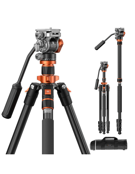 K&F Concept K234A7 z głowicą FH-03 statyw video