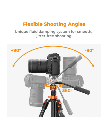 K&F Concept K234A7 z głowicą FH-03 statyw video