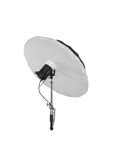 GlareOne Orb Silver 100 cm - srebrny parasol z...