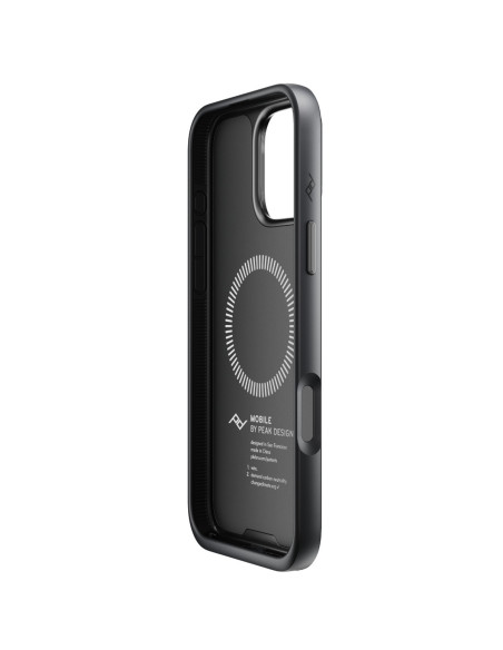 Peak Design Mobile Etui Everyday Case Clarino iPhone 16 Pro Max - Czarny