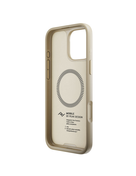 Peak Design Mobile Etui Everyday Case Clarino iPhone 16 Pro Max - Kość słoniowa