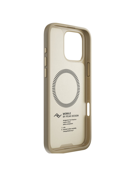 Peak Design Mobile Etui Everyday Case Clarino iPhone 16 Pro Max - Kość słoniowa