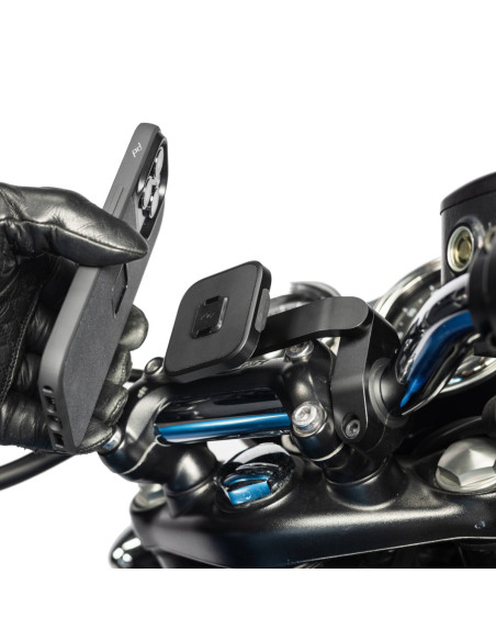 Peak Design Mobile Motorcycle Mount Bar Mount v2 Black - uchwyt motocyklowy do telefonu na kierownicę v2 - czarny