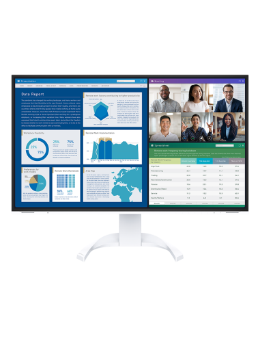 EIZO FlexScan EV3240X-WT - monitor LCD IPS 32" 4K UHD (bialy)