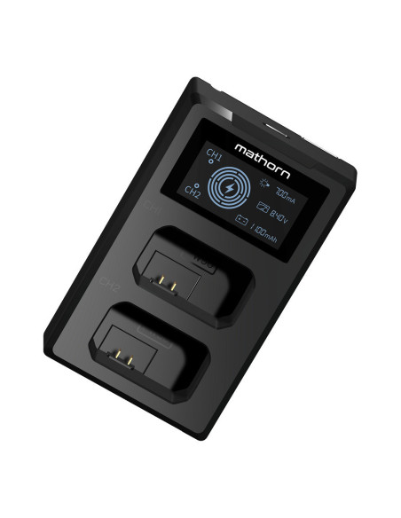 Ładowarka dwukanałowa Mathorn MBC-D120 USB-C do Sony NP-FW50