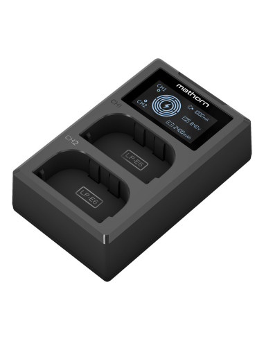Mathorn MBC-D200 USB-C do Canon LP-E6 ładowarka...