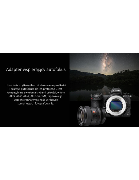 Viltrox E-Z AF adapter obiektywowy Sony E - Nikon Z