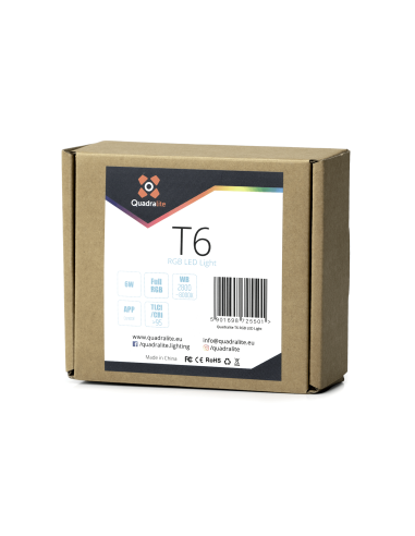 Quadralite T6 RGB lampa led