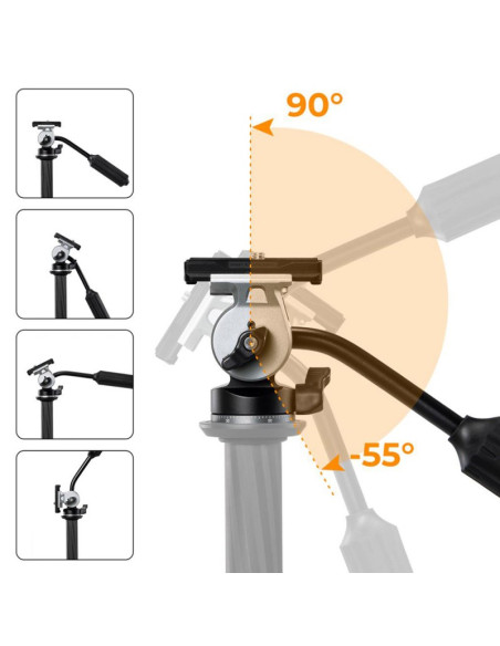 K&F Concept głowica wideo FH-02