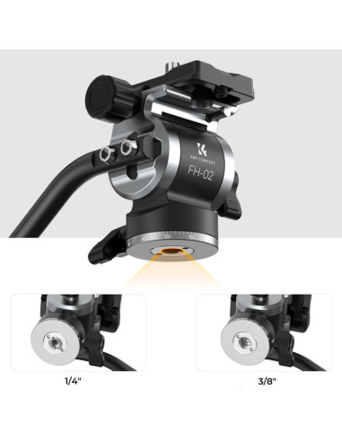 K&F Concept głowica wideo FH-02