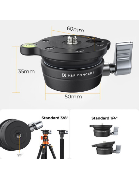 K&F Concept Głowica statywowa LB-60