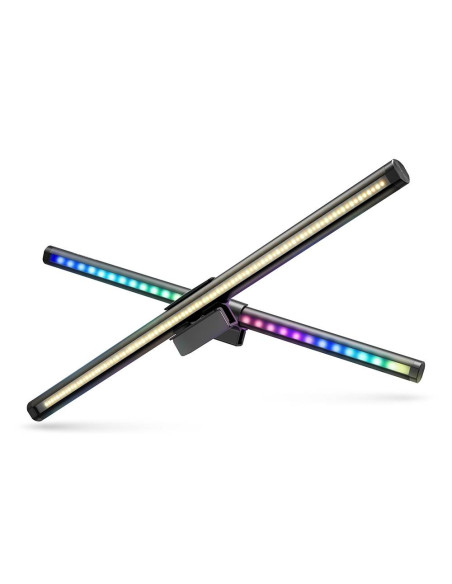 Lampa Blitzwolf BW-CML2 na monitor, RGB czarna