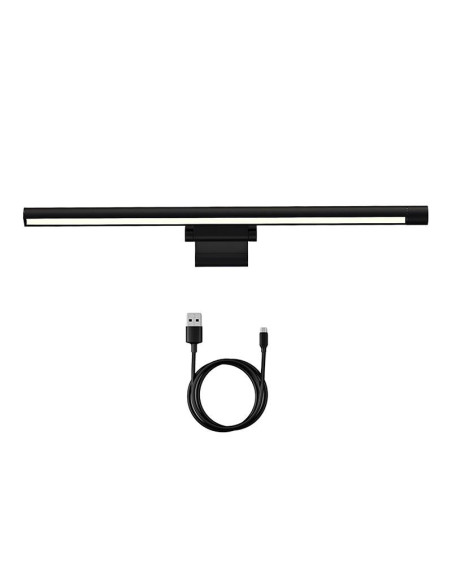 Lampa na monitor Baseus I-Wok Pro, z klipsem i ściemniaczem (czarna)