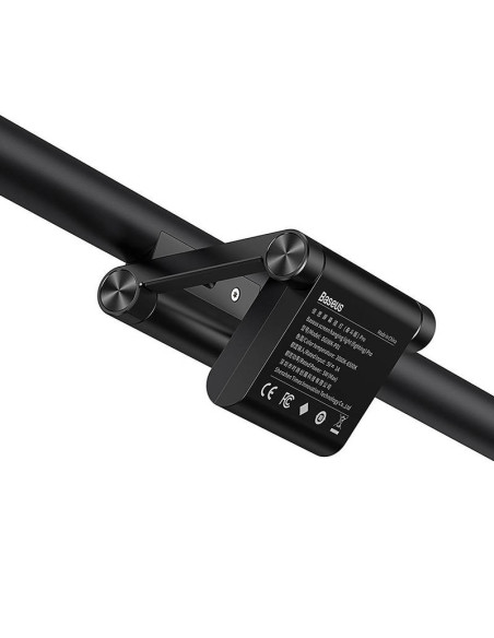 Lampa na monitor Baseus I-Wok Pro, z klipsem i ściemniaczem (czarna)