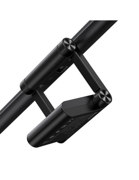 Lampa na monitor Baseus I-Wok Pro, z klipsem i ściemniaczem (czarna)