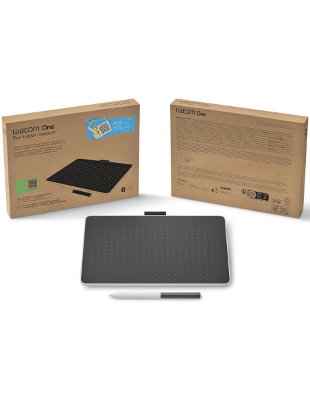 Wacom One - tablet piórkowy z Bluetooth - rozmiar M