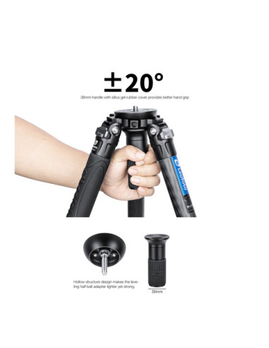 Leofoto statyw Manba LVM-323C+BV-10