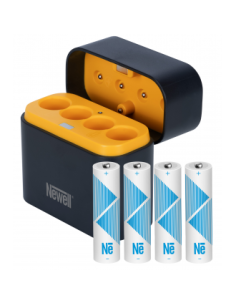 Ładowarka 4-kanałowa Newell do akumulatorów Li-ion + 4...