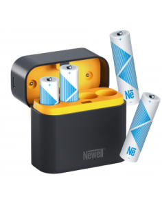 Ładowarka 4-kanałowa Newell do akumulatorów Li-ion + 4... 2