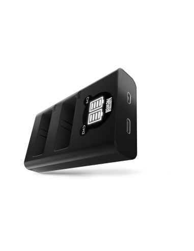 Ładowarka dwukanałowa Newell DL-USB-C do akumulatorów CPSS1B do GoPro 13