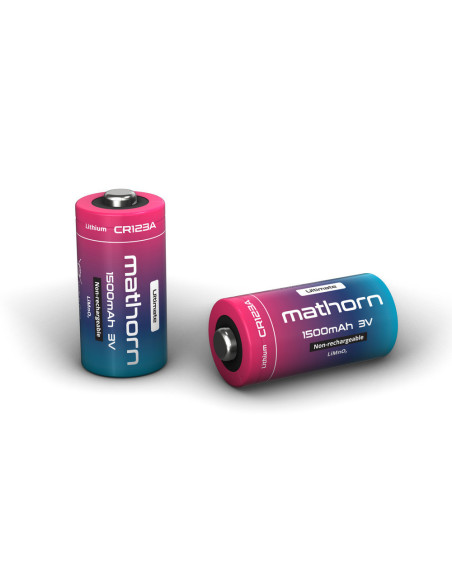 Bateria litowa Mathorn Ultimate CR123A 1500mAh Lithium