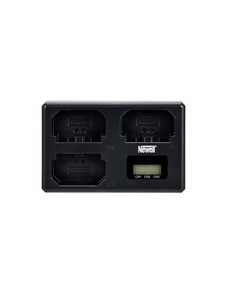 Ładowarka trójkanałowa Newell TT-USB-C do akumulatorów NP-FZ100 do Sony