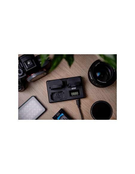 Ładowarka trójkanałowa Newell TT-USB-C do akumulatorów NP-FZ100 do Sony