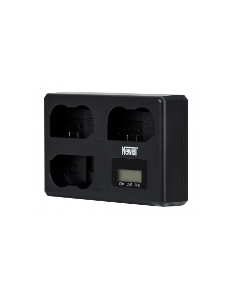 Ładowarka trójkanałowa Newell TT-USB-C do akumulatorów EN-EL15 do Nikon