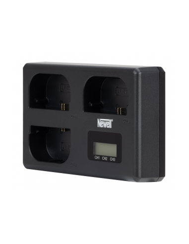 Ładowarka trójkanałowa Newell TT-USB-C do akumulatorów LP-E6 do Canon