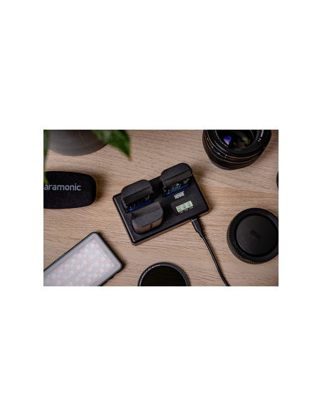 Ładowarka trójkanałowa Newell TT-USB-C do akumulatorów LP-E6 do Canon