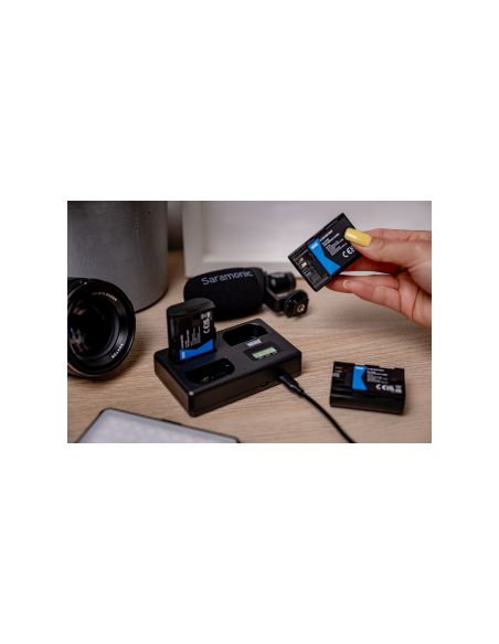 Ładowarka trójkanałowa Newell TT-USB-C do akumulatorów LP-E6 do Canon