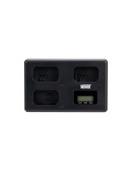 Ładowarka trójkanałowa Newell TT-USB-C do akumulatorów NP-FW50 do Sony