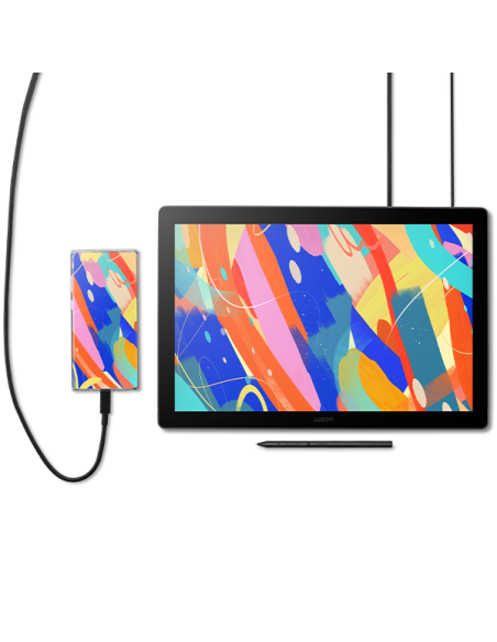 Wacom Cintiq 16 - tablet ekranowy do profesjonalnych zastosowań graficznych, piórko Pro Pen 3E, rozdzielczość Full HD (2025)