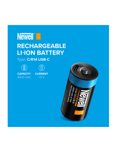 Akumulator Newell C/R14 USB-C 4000 mAh 2 szt....