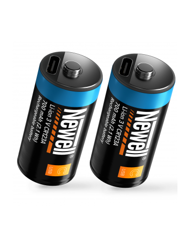 Akumulator Newell CR123A USB-C 700 mAh 2 szt....