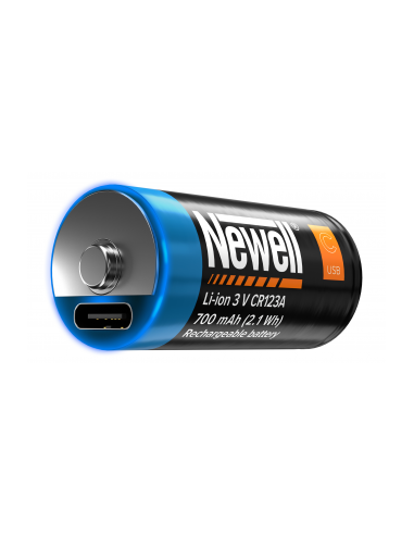 Akumulator Newell CR123A USB-C 700 mAh 2 szt....