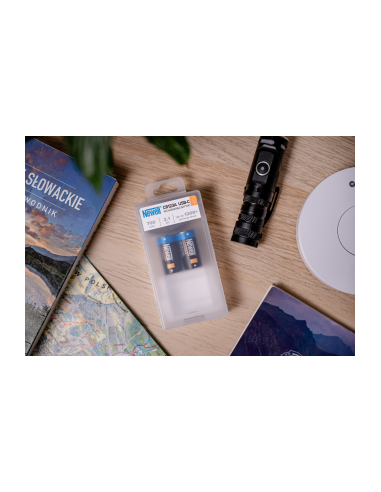 Akumulator Newell CR123A USB-C 700 mAh 2 szt....