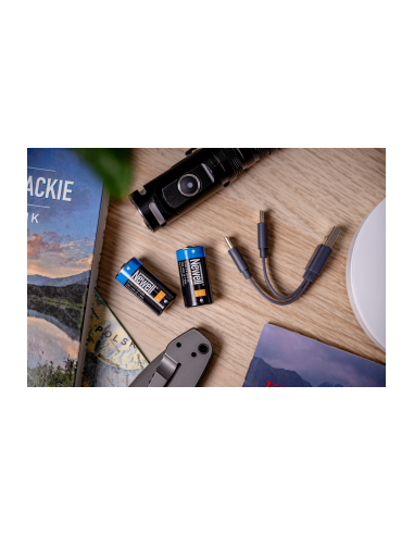 Akumulator Newell CR123A USB-C 700 mAh 2 szt....