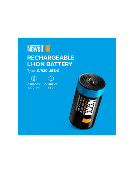 Akumulator Newell D/R20 USB-C 4000 mAh 2 szt. blister