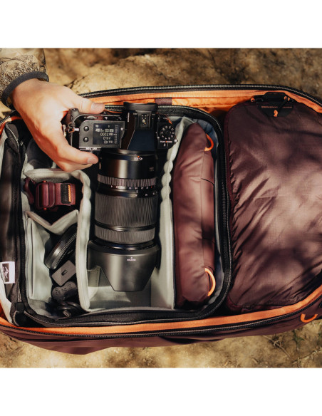 Plecak Travel Line Peak Design Travel Backpack 45L Eclipse - fioletowy